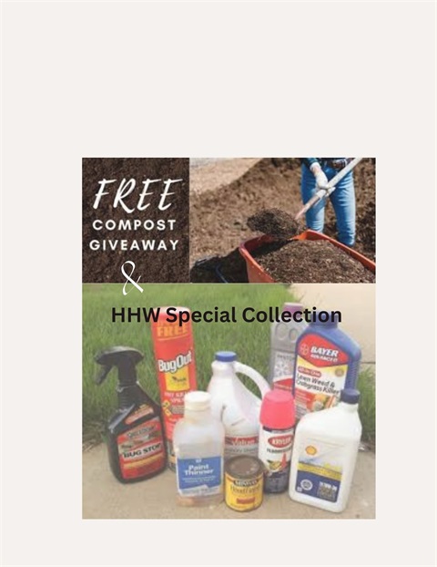 Free Compost Giveaway & HHW Special Collection